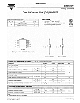 DataSheet Si4992EY pdf