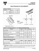 DataSheet Si5903DC pdf