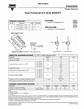 DataSheet Si5905BDC pdf