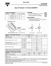 DataSheet Si5920DC pdf