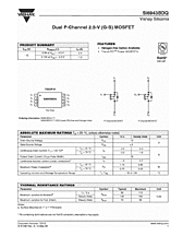 DataSheet Si6943BDQ pdf