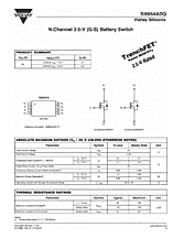 DataSheet Si6954ADQ pdf