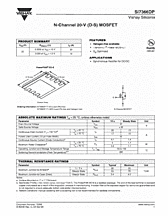 DataSheet Si7366DP pdf