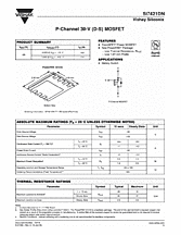 DataSheet Si7421DN pdf