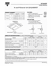 DataSheet Si7540DP pdf