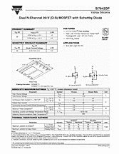 DataSheet Si7842DP pdf