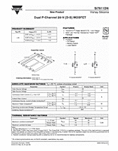 DataSheet Si7911DN pdf