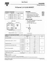 DataSheet Si8429DB pdf
