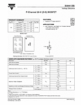 DataSheet Si8441DB pdf