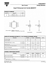 DataSheet Si9933BDY pdf