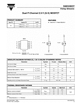 DataSheet Si9934BDY pdf
