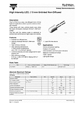 DataSheet TLCY5210 pdf