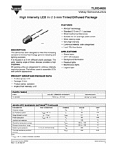DataSheet TLHE4400 pdf