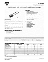 DataSheet TLHF4600 pdf