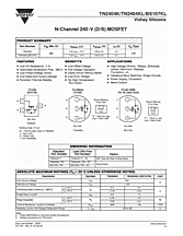 DataSheet TN2404K pdf