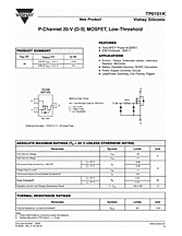 DataSheet TP0101K pdf