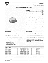 DataSheet VLMP31H2J2 pdf