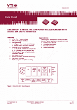 DataSheet CMA3000-D01 pdf