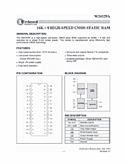 DataSheet W24129A pdf