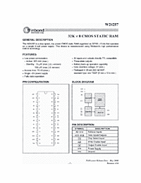 DataSheet W24257S pdf