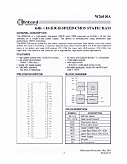 DataSheet W26010A pdf