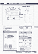 DataSheet WH1604A pdf