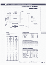 DataSheet WX12864C pdf