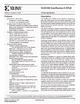 DataSheet XC2C256 pdf