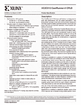 DataSheet XC2C512 pdf