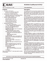 DataSheet XC2C64A pdf