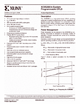 DataSheet XC95288 pdf