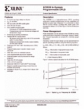 DataSheet XC9536 pdf