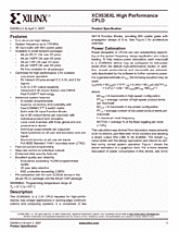 DataSheet XC9536XL pdf