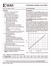 DataSheet XCR3256XL pdf