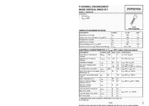 DataSheet ZVP3310A pdf