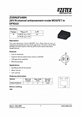 DataSheet ZXMN2F34MA pdf
