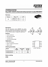 DataSheet ZXMN6A25DN8 pdf