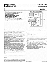 DataSheet AD1674 pdf