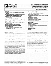 DataSheet AD1803 pdf