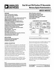 DataSheet AD5252 pdf