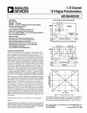 DataSheet AD5260 pdf