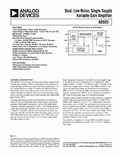 DataSheet AD605 pdf