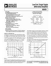 DataSheet AD626 pdf