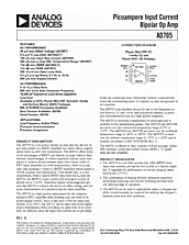 DataSheet AD705 pdf