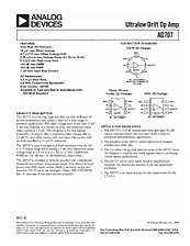 DataSheet AD707 pdf