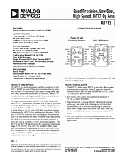 DataSheet AD713 pdf