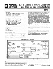 DataSheet AD723 pdf