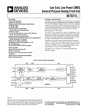 DataSheet AD73311L pdf