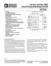 DataSheet AD73322L pdf