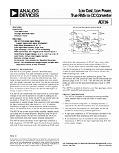 DataSheet AD736 pdf